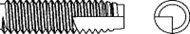3種タッピンみぞ付（C-1タッピンねじ）