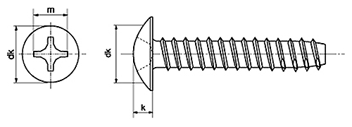 鉄(+)デルタイト2種 トラス頭 製品図面