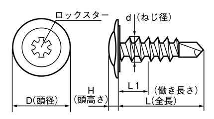 鉄 ロックスター ウルトララインリセス (モドトラス)(グレー色鋼板用)(UCJ)(ヤマヒロ製) 製品図面