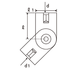 鉄 シグロックブレース 吊りボルト支持具 (N-Nタイプ)(インチ・ウイット) 製品図面