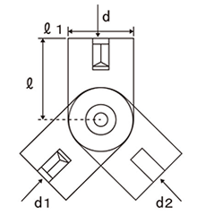 鉄 シグロックブレース 吊りボルト支持具 (N-WNタイプ)(インチ・ウイット) 製品図面