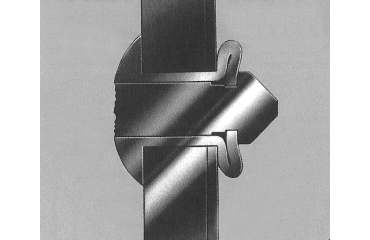 鉄-鉄 ヘムロック 丸頭 (2221-●●)(高強度リベット) 製品図面
