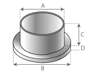 六角穴付きボルト用 内キャップ(ポリエチレン製・各色)(AWJ品) 製品図面