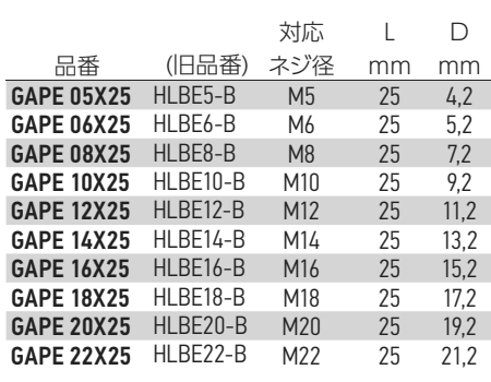 岩田製作所 キャップ (リップ付) GAPE (EPDM/黒)(ブラスト処理対応) 製品規格