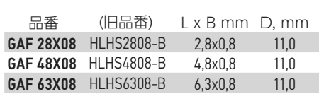 岩田製作所 キャップ (平端子用)(段付加工) GAF (シリコン) 製品規格