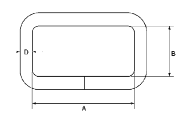 水本機械 ステンレス 四角リンク 製品図面