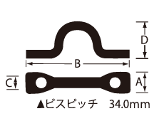 ニッサチェイン 鉄 アイストラップ(IPF) 製品図面