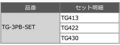 スパイラル コバルトステップドリル (竹ちゃんゴールド)(六角軸6.35)(3本組Bセット/TG-3PB-SET)(ケース無し) 製品規格