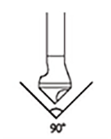 ライト精機 六角軸コニカルドリル (CND)(面取りドリル) 製品図面