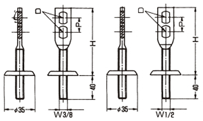 A10378 ターボ用羽子板(立バンド用取付足) 製品図面