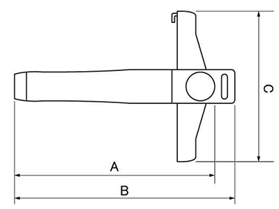 トンボアンカー(壁つなぎ接続アンカー) 製品図面