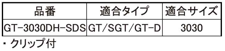 シーティーアンカー施工用一石二丁(軽量ハンマードリル用)(GTタイプ-SDS) 製品規格