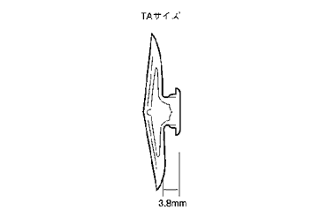 トグラーTA(100P)(適合板厚3～6)(樹脂製プラグ) 製品図面