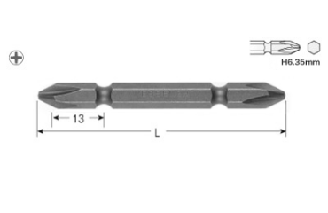 ベッセル ビット A14(H)(高硬度) 製品図面