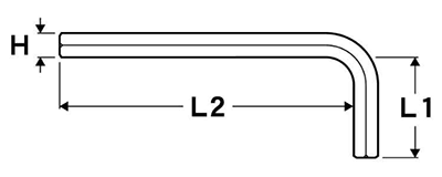 エイト 六角スパナ ドアホルダーセット (ミリ/インチ)(RS-ZD) 製品図面