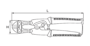 ロブテックス アルミプチカッター(APC20A) 製品図面