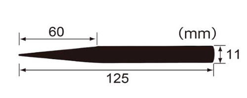 エンジニア ESDピンセット(標準タイプ) PTZ-61 製品図面