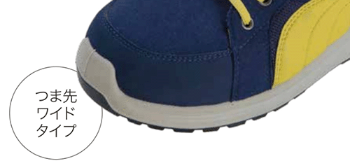 プーマ(PUMA) 安全靴 ライダー・ブラック・ミッド 製品図面